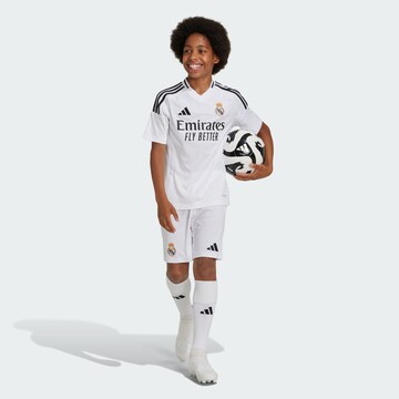 ADIDAS PERFORMANCE Regular Sportbroek 'Real Madrid 24/25 Home' in Wit