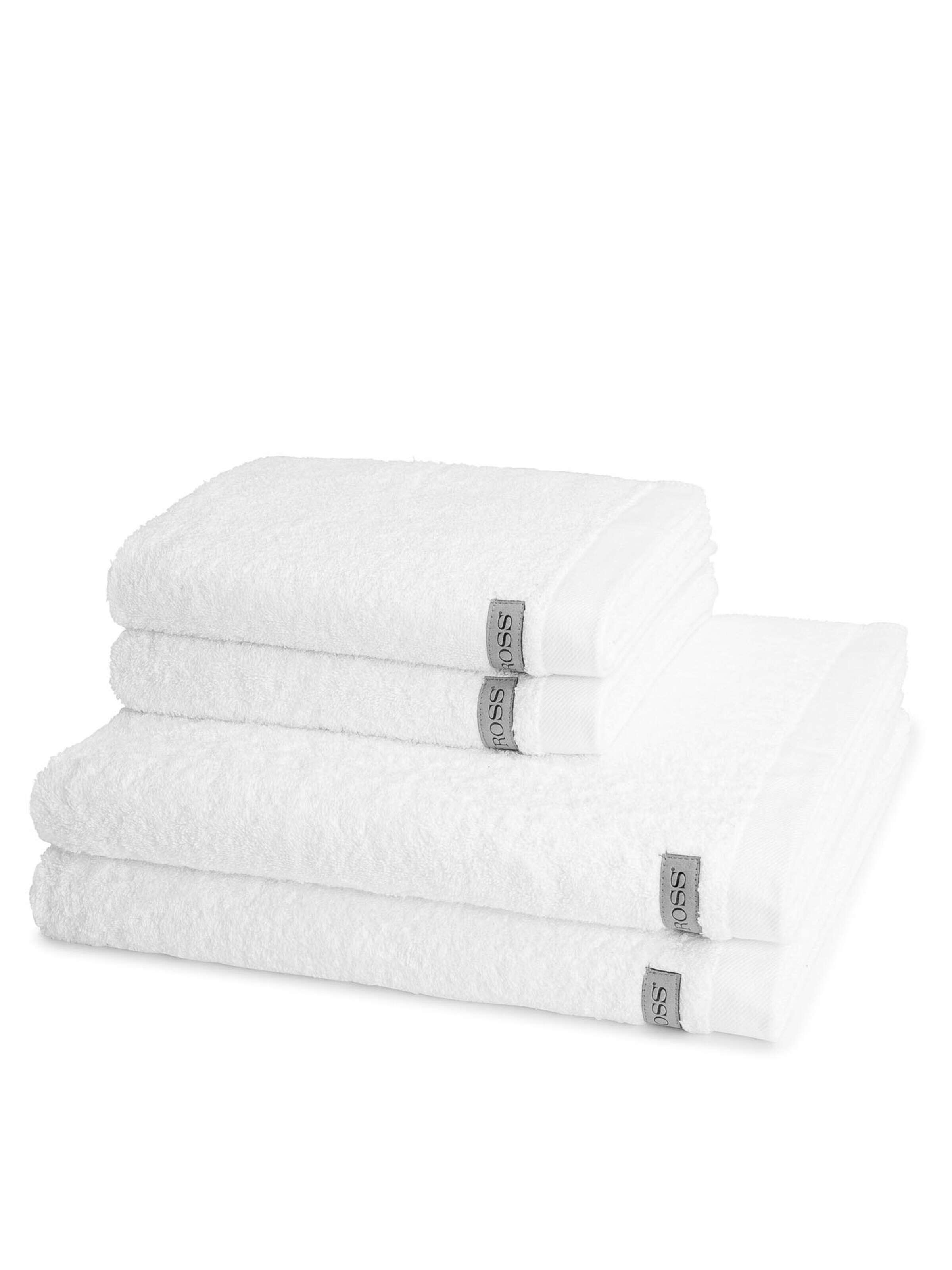 ROSS Towel 'Sinfonie' in White: front