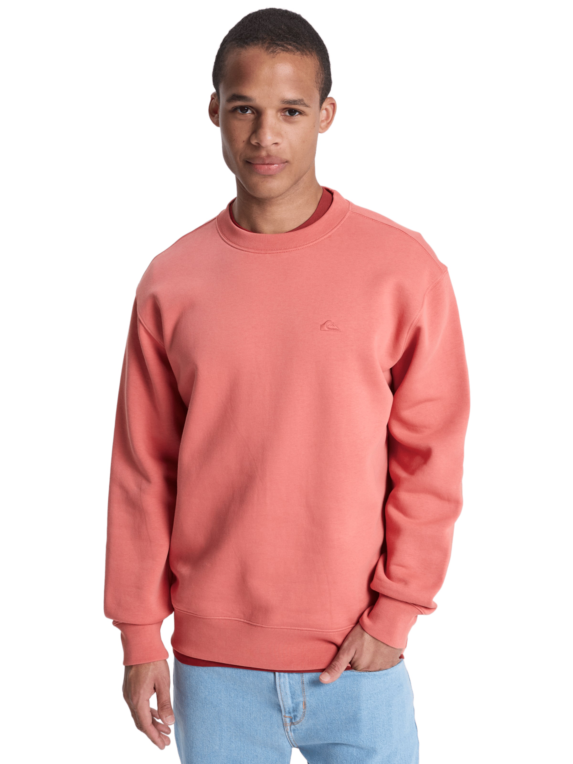 QUIKSILVER Sweatshirt 'Salt Water' in Red: front