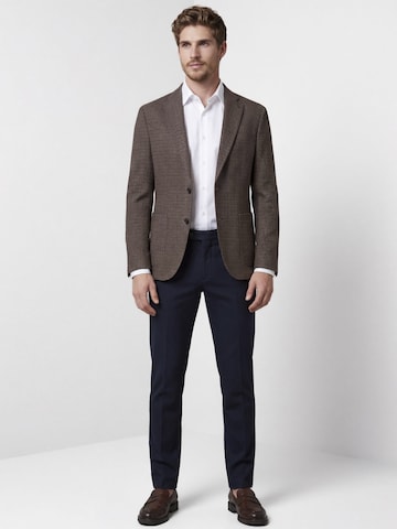 Coupe slim Veste de costume PIERRE CARDIN en marron