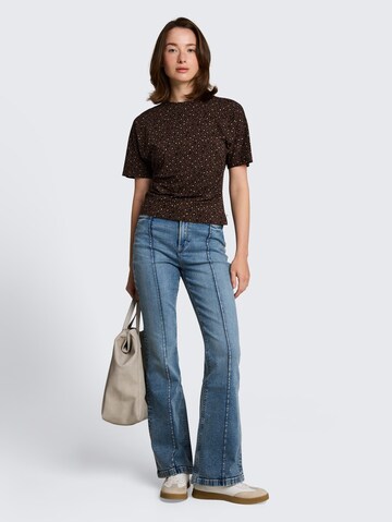 TOM TAILOR DENIM Flared Jeans 'TTAVA' in Blue
