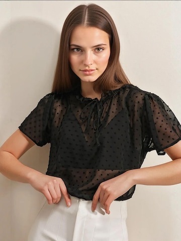 Bigdart Bluse in Schwarz