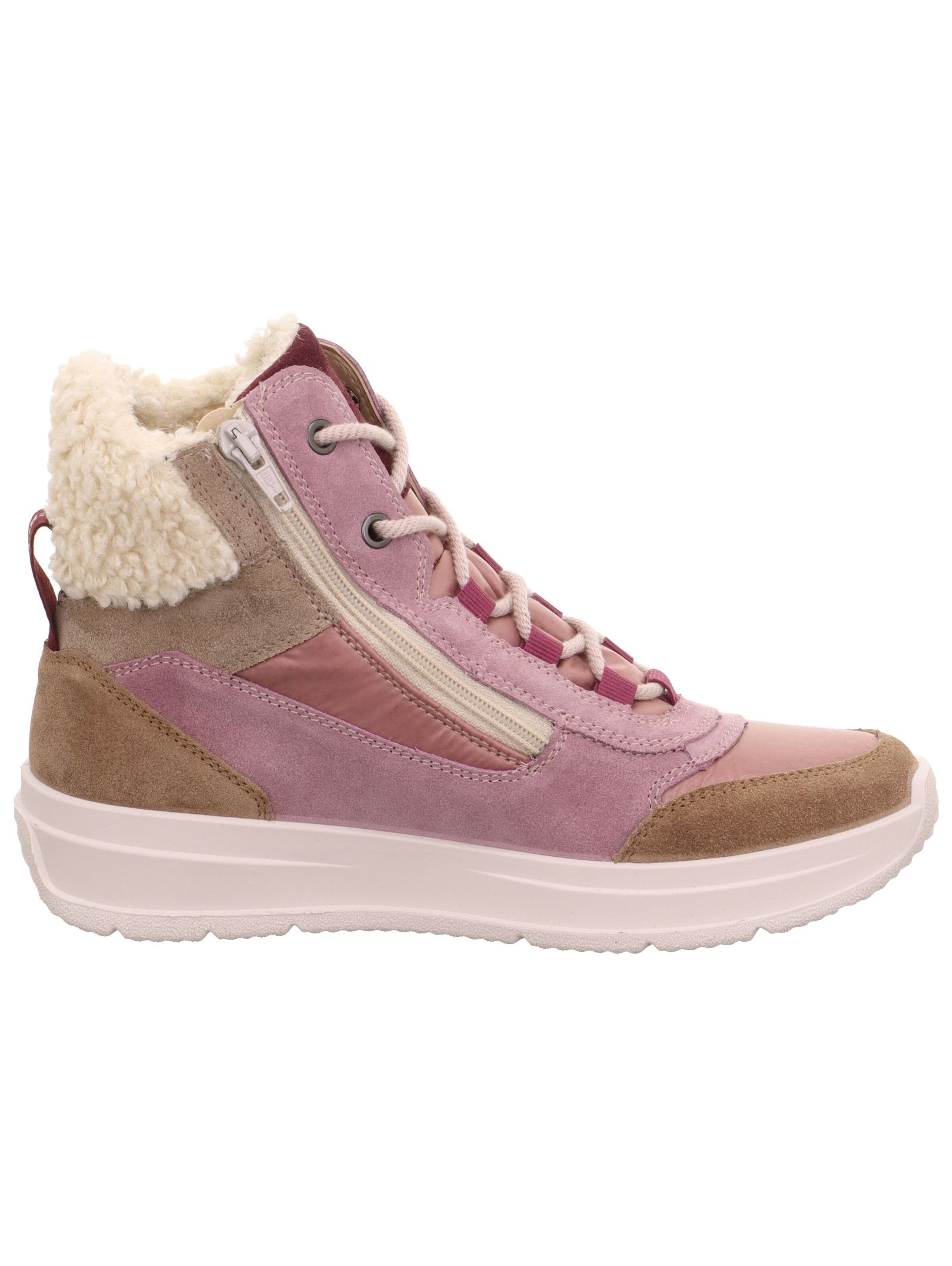 Bottines à lacets Legero en rose