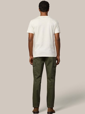 Coupe regular T-Shirt ' Heritage Ess' Hackett London en blanc