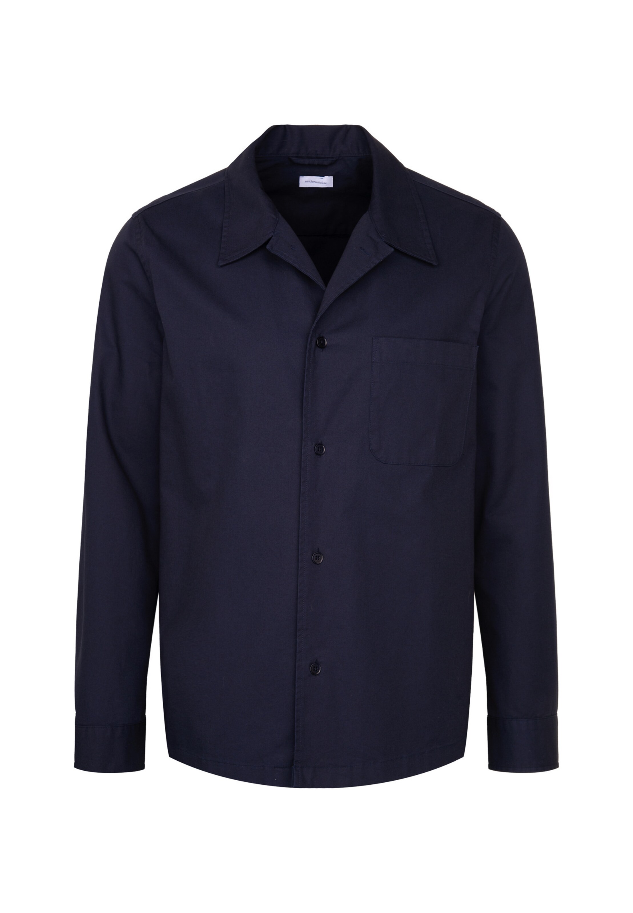 Coupe regular Chemise SEIDENSTICKER en bleu : devant