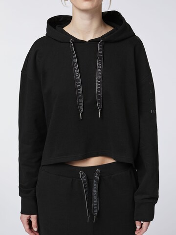 Jette Sport Sweatshirt in Black