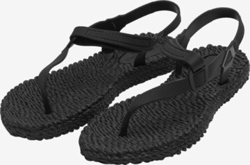 ILSE JACOBSEN T-Bar Sandals 'CHEERFUL14' in Black