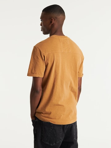 T-Shirt 'Brody Slub' CHASIN' en marron