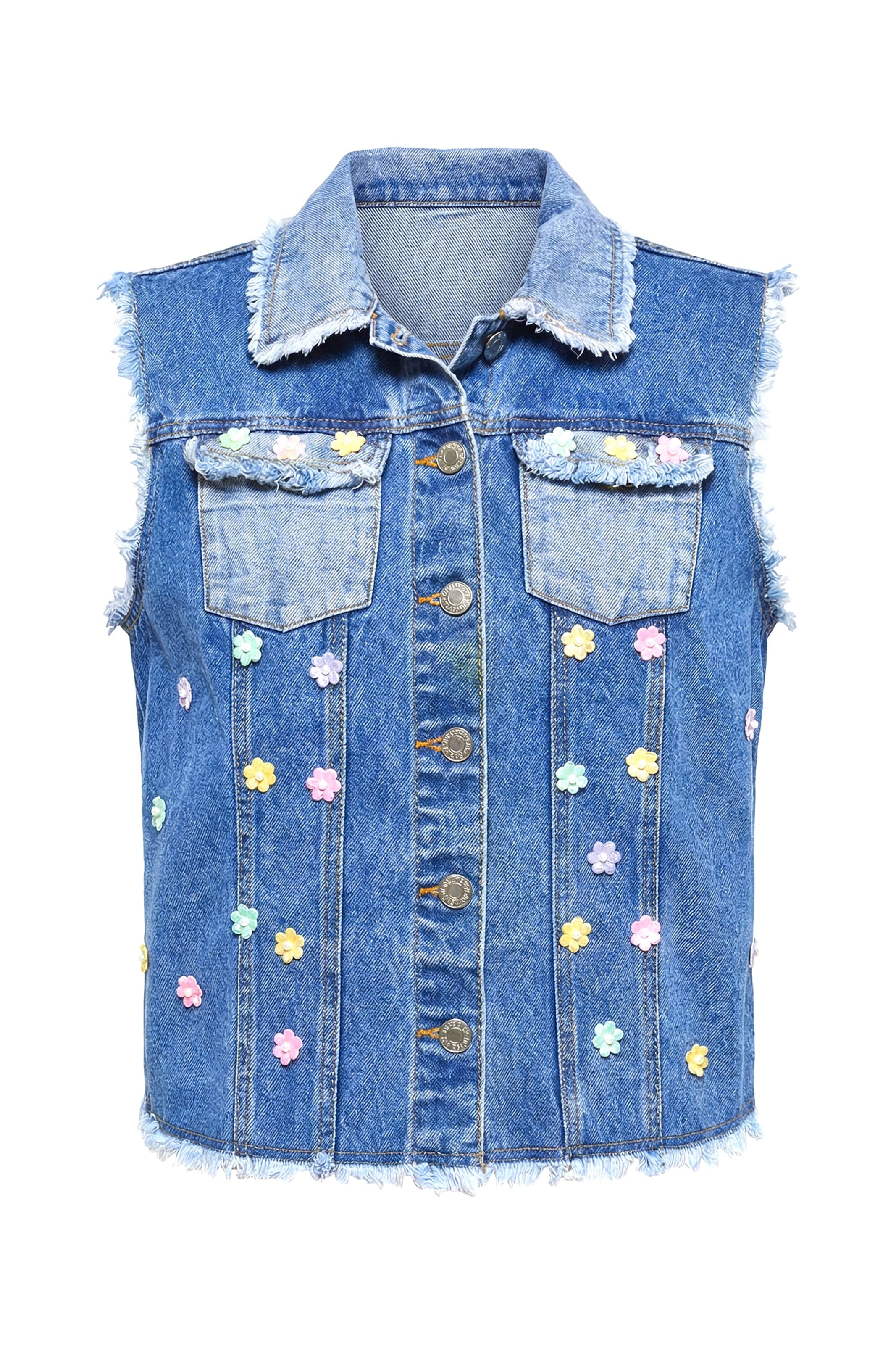 MIAMODA Bodywarmer in Blauw: voorkant