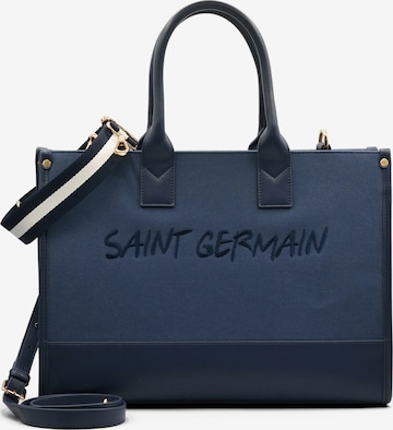Ateliers Saint Germain - Shopper 'QUARTIER LATIN' en azul: frente