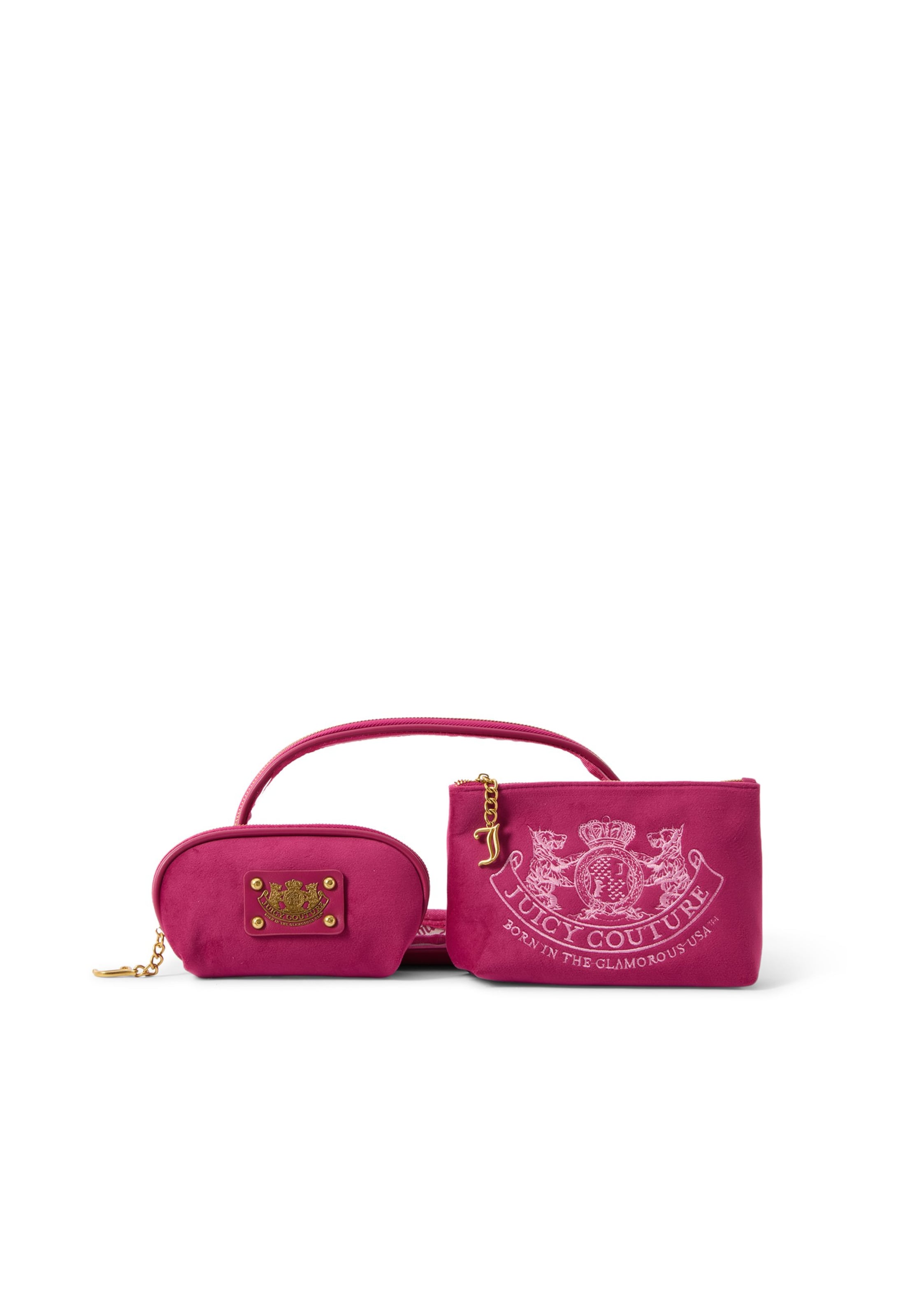 Juicy Couture - Bolsa de maquillaje 'SHERIL' en rosa: frente