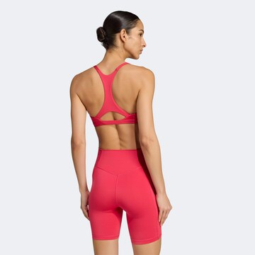 ADIDAS PERFORMANCE Bustier Sport-BH 'Opt Ess' in Pink