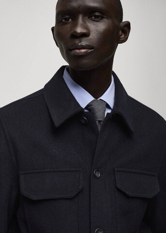 MANGO MAN Shirt 'Paulo' in Blue