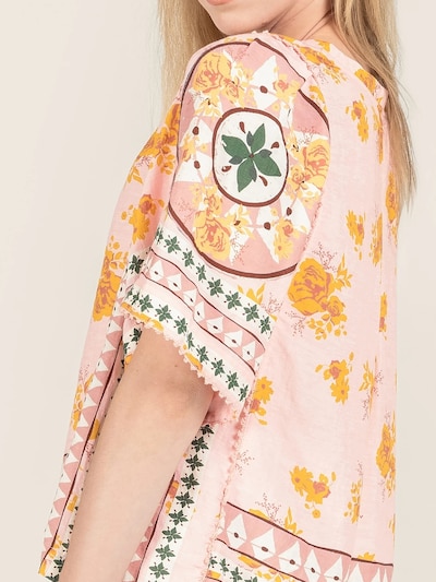 Odd Molly Paita 'The Plate' värissä keltainen / vaaleanpunainen / valkoinen, Tuotenäkymä