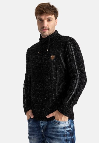 CIPO & BAXX Sweater in Black