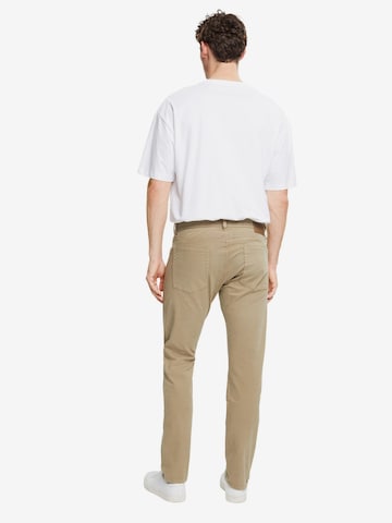 ESPRIT Slim fit Chino Pants in Beige