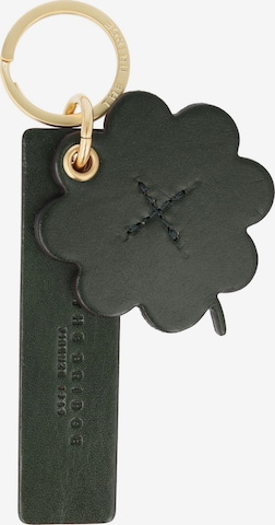 The Bridge Key Ring 'Duccio ' in Green: front