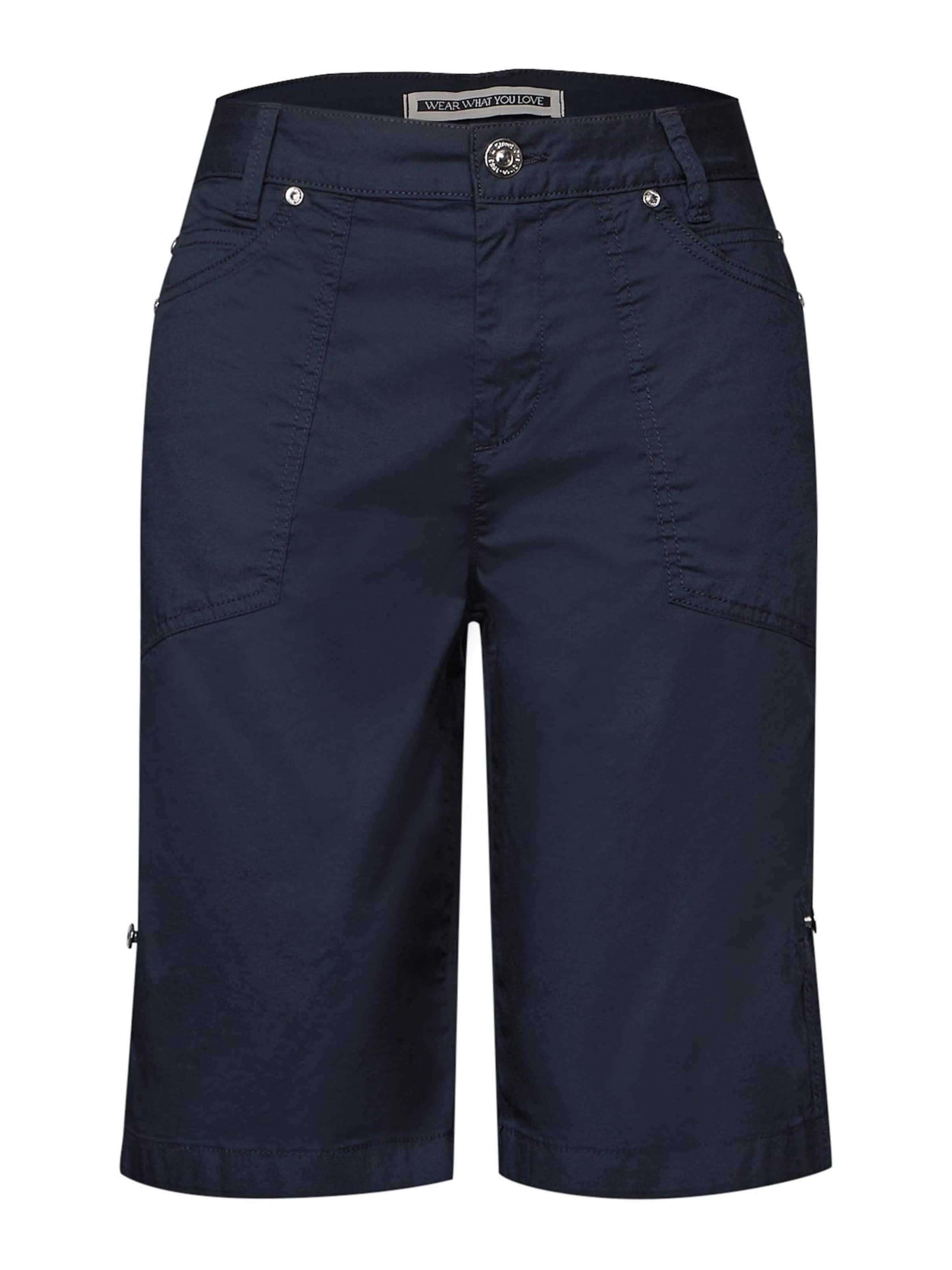 STREET ONE Regular Shorts 'Yulius' in Blau: Vorderseite
