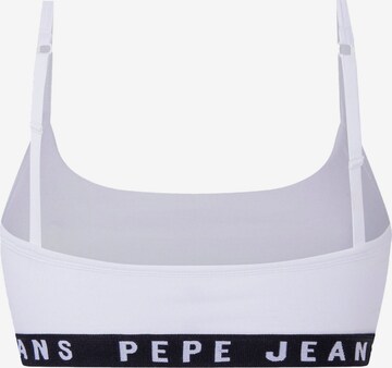 Pepe Jeans Bustier BH in Weiß