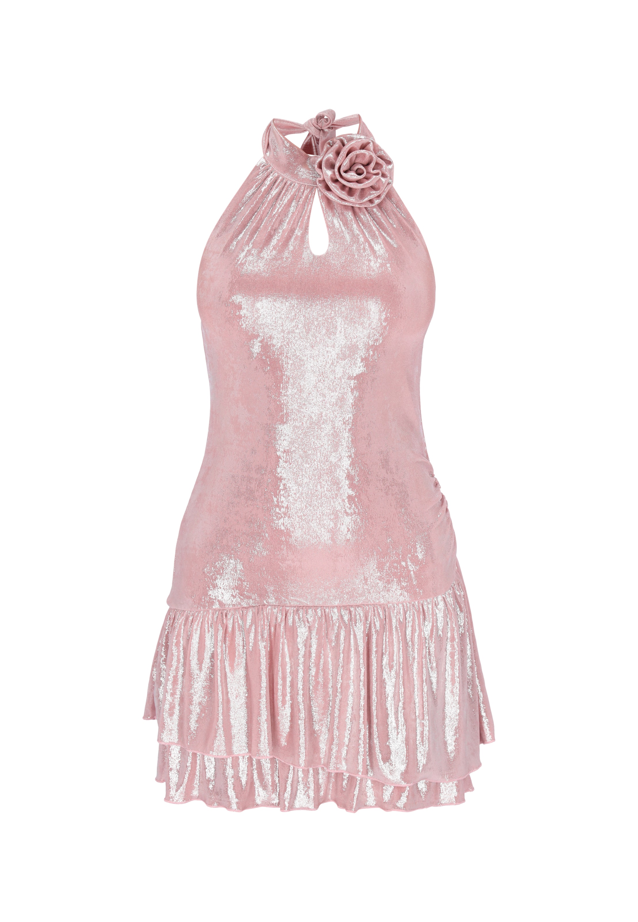 myMo at night Jurk 'Party' in Roze: voorkant