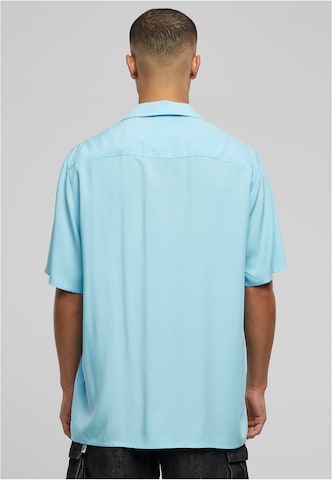 Urban Classics Comfort Fit Hemd in Blau