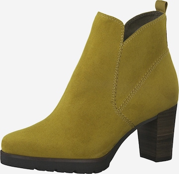 Bottines TAMARIS en vert : devant