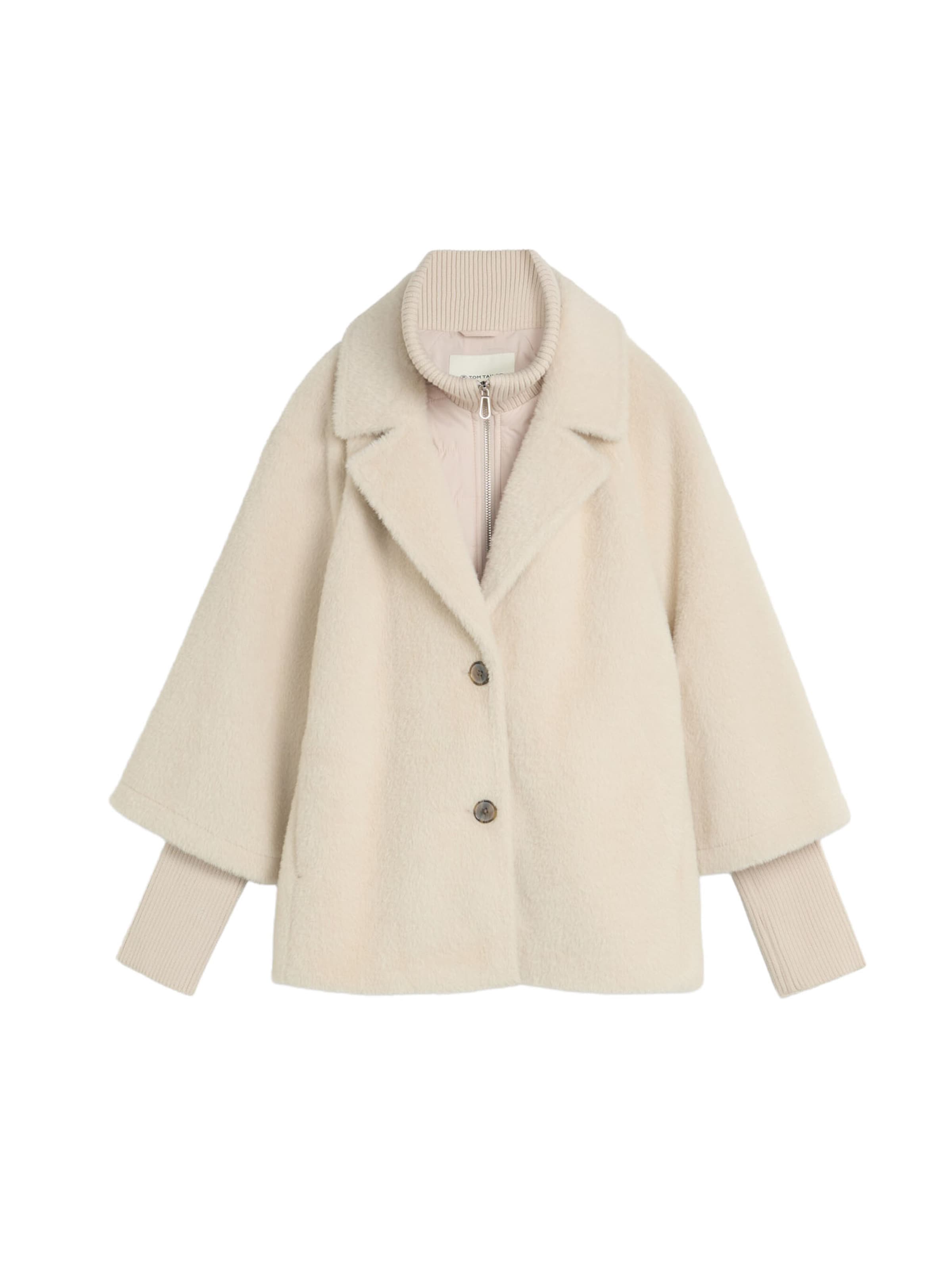 TOM TAILOR Tussenjas in Beige: voorkant