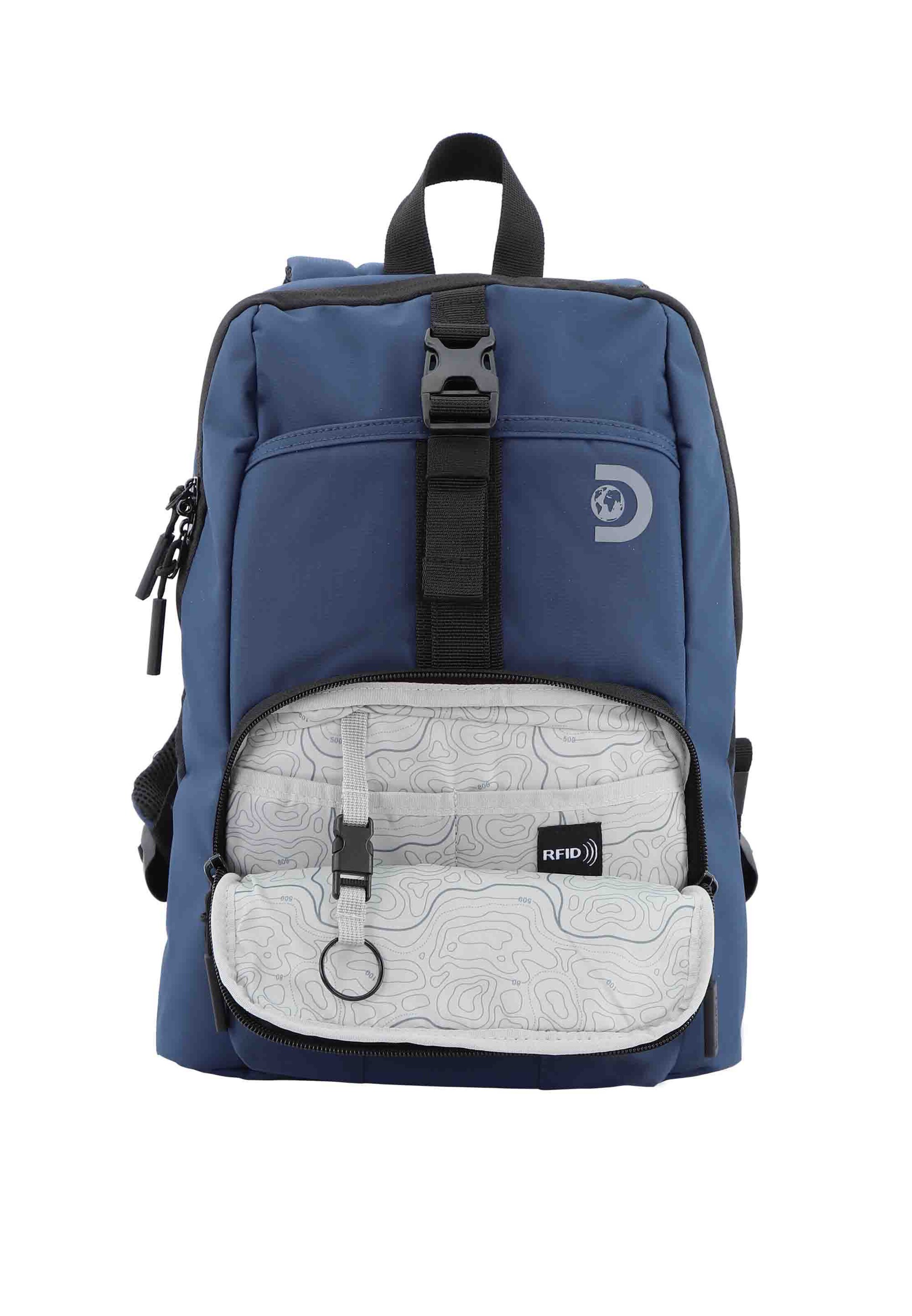 Discovery Rucksack 'Shield' in Blau