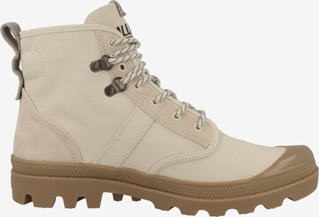 Bottines à lacets Palladium en beige