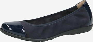 CAPRICE Ballet Flats in Blue: front