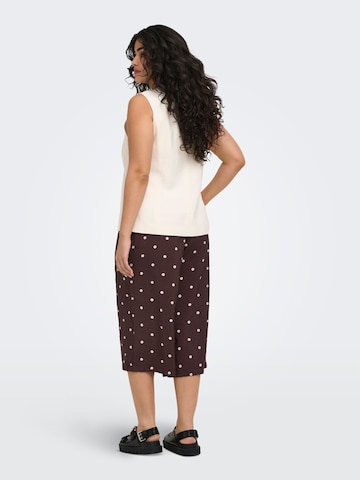 ONLY Carmakoma Regular Broek 'CARCarrie' in Bruin