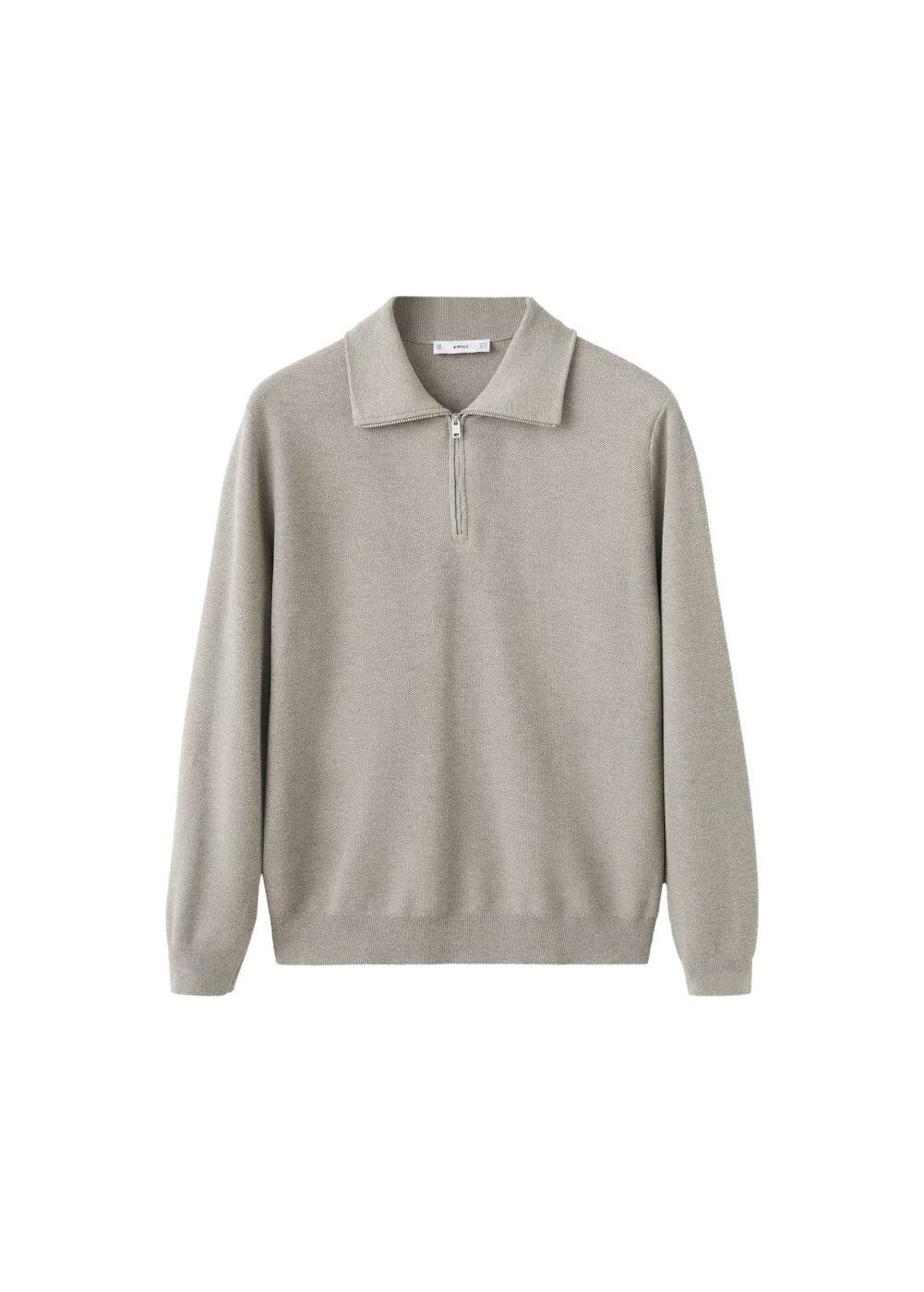 MANGO MAN Sweater 'Tenp' in Grey: front
