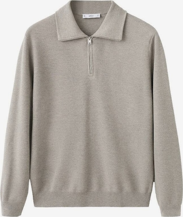 MANGO MAN Pullover 'Tenp' in Grau: Vorderseite