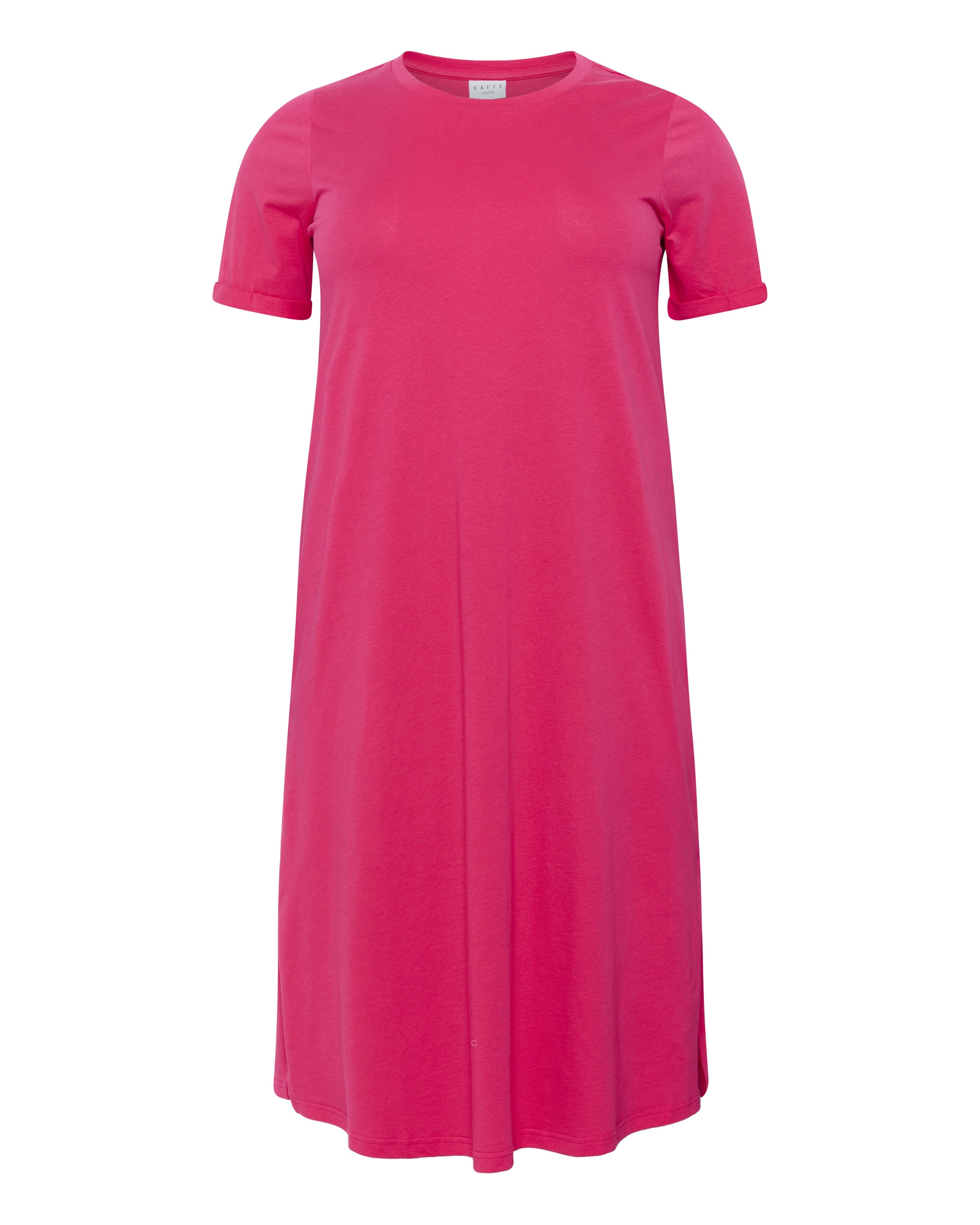 KAFFE CURVE Kleid 'Caline' in Rot: Vorderseite