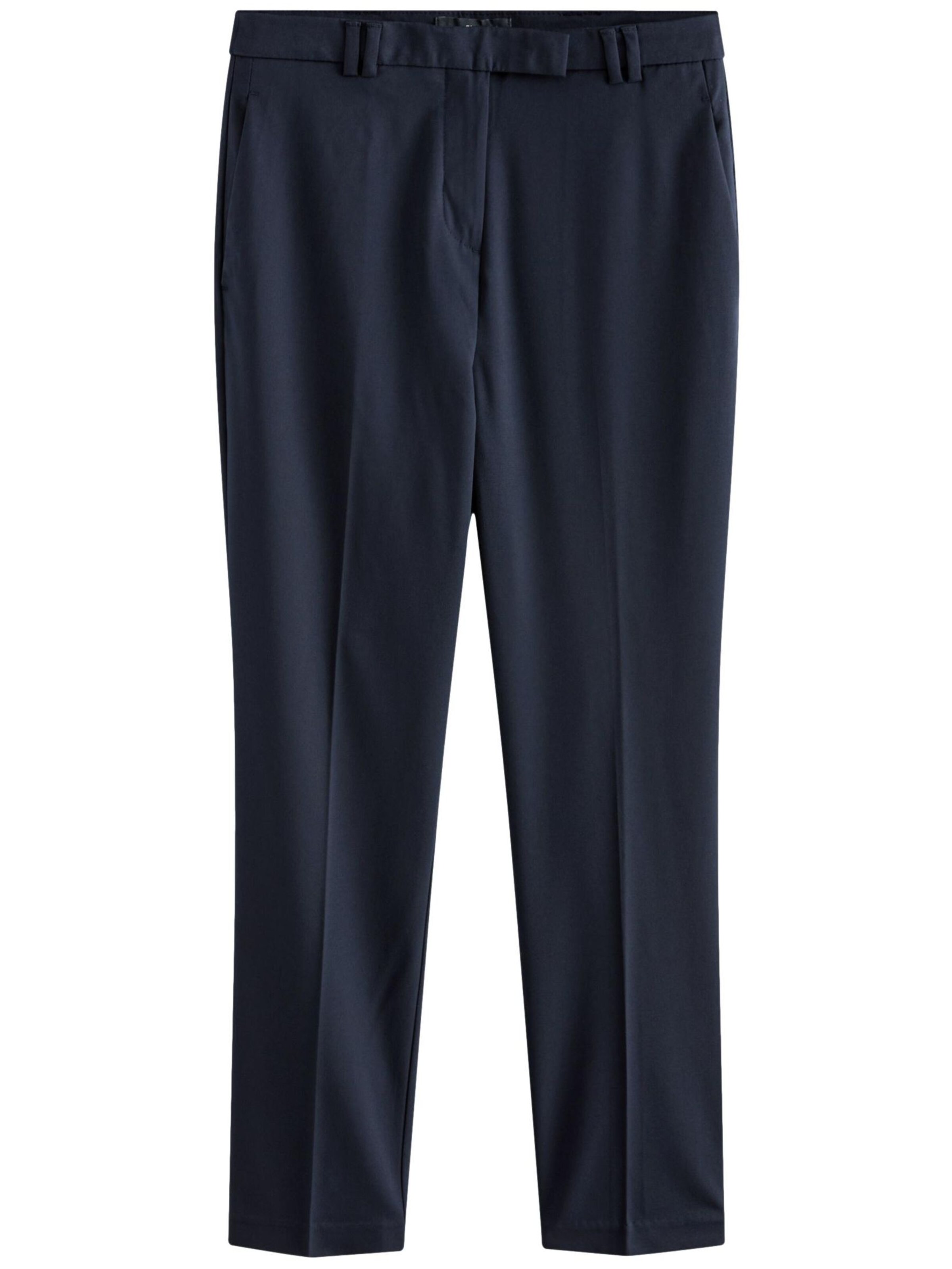 Next Slimfit Ráncos nadrág - kék: elől