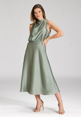 SWING Kleid in Grün: Vorderseite