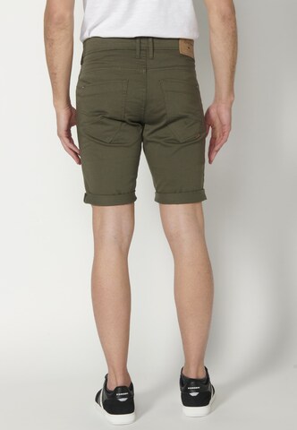 KOROSHI Regular Jeans in Groen