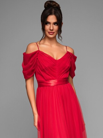Ombre Abendkleid‌‌‌ in Rot