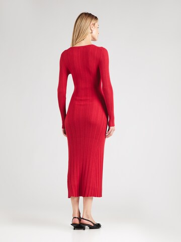 Robes en maille 'Sarphetilk' HUGO en rouge