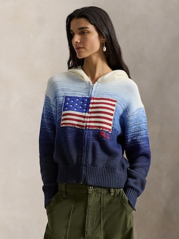 Cardigan Polo Ralph Lauren en blanc : devant