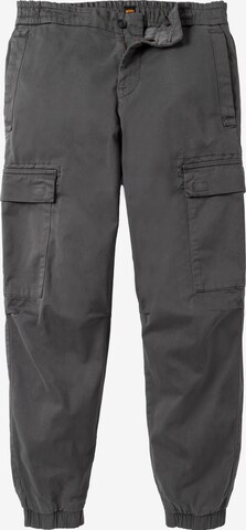 BOSS Orange Cargo Pants in Grey: front