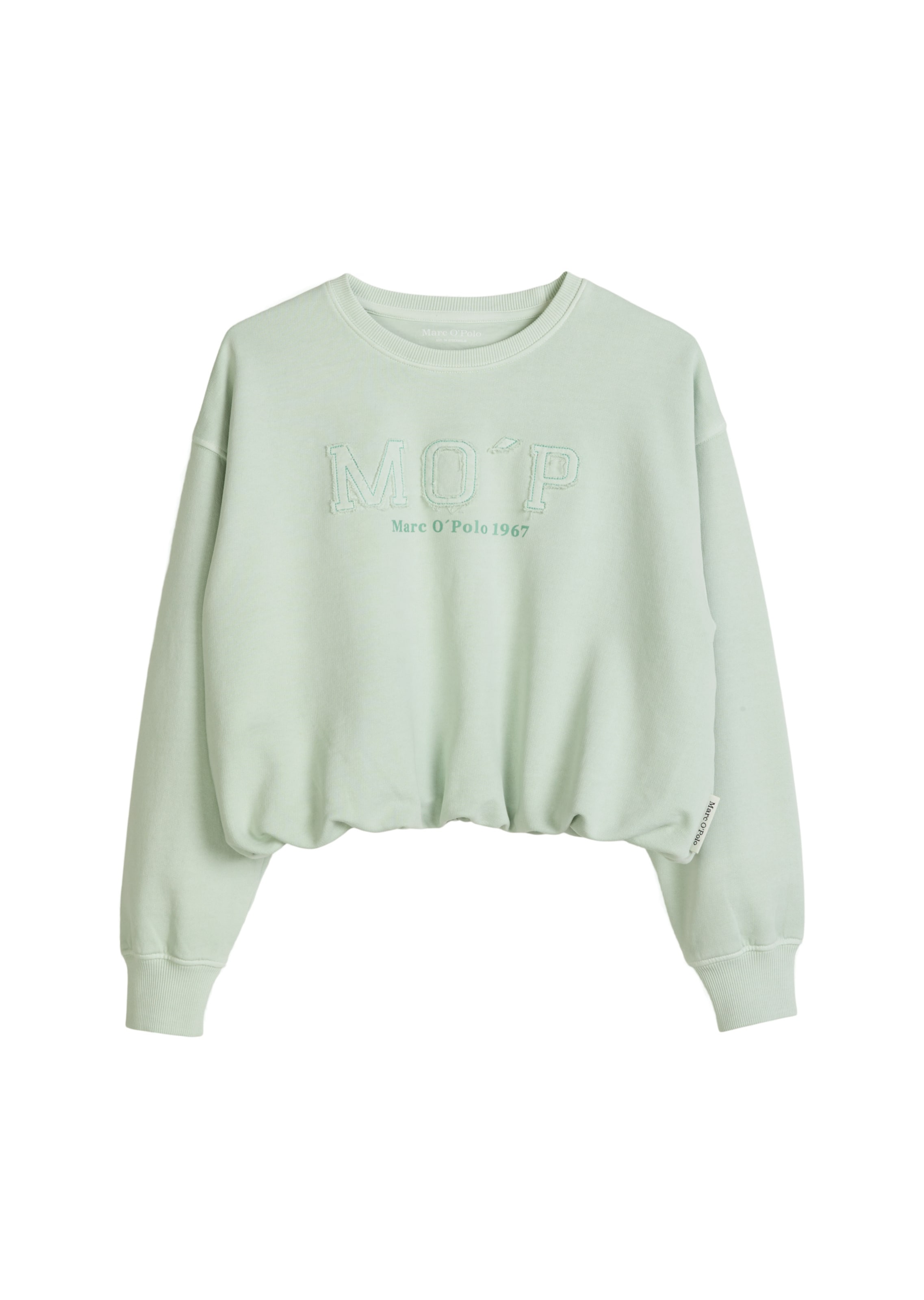 Marc O'Polo Sweatshirt in Green: front