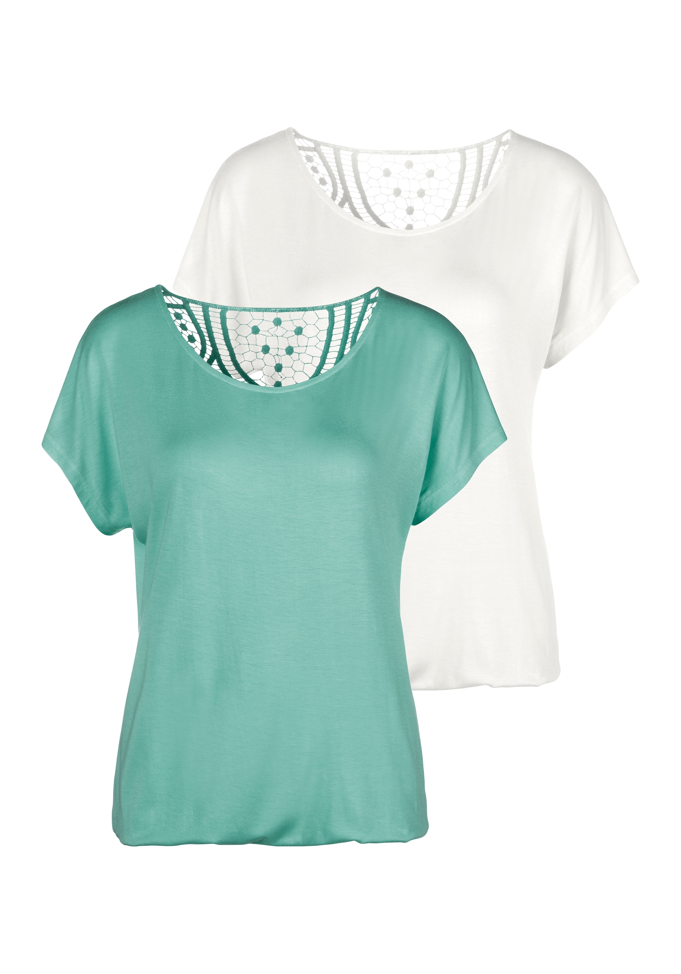 VIVANCE Футболка в Зеленый: спереди