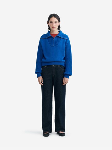 Thinking MU Pullover 'Tanit' in Blau