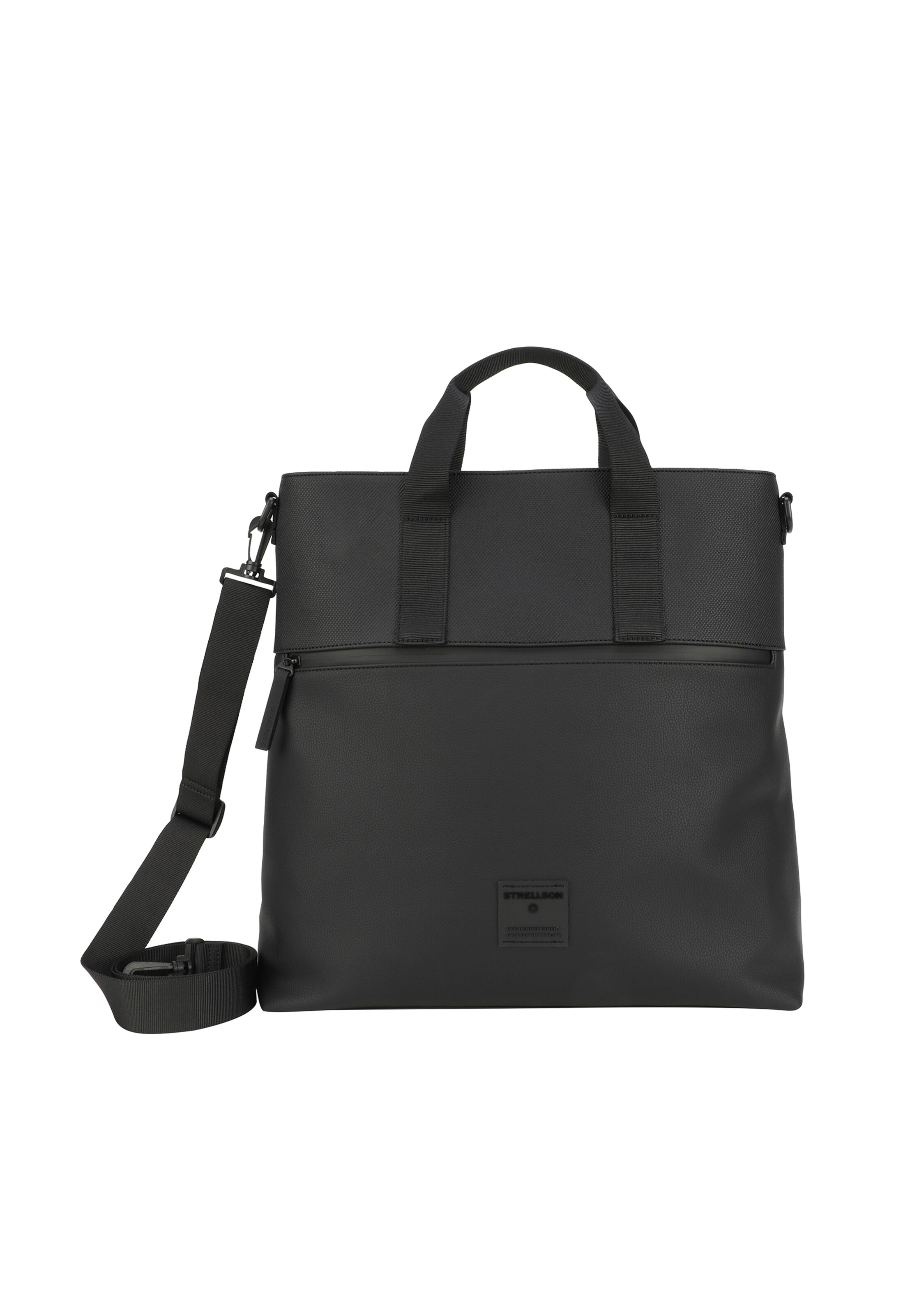 Cabas 'Westferry Purge' STRELLSON en noir : devant