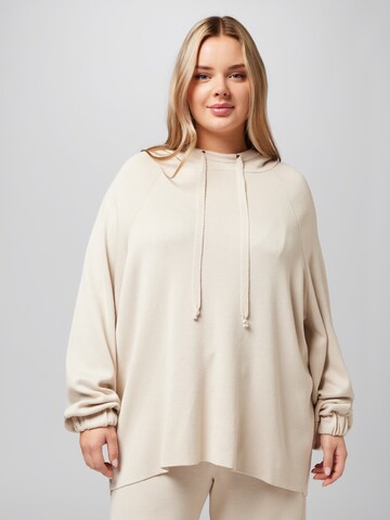 A LOT LESS Pullover 'Ramona' i hvid: forside