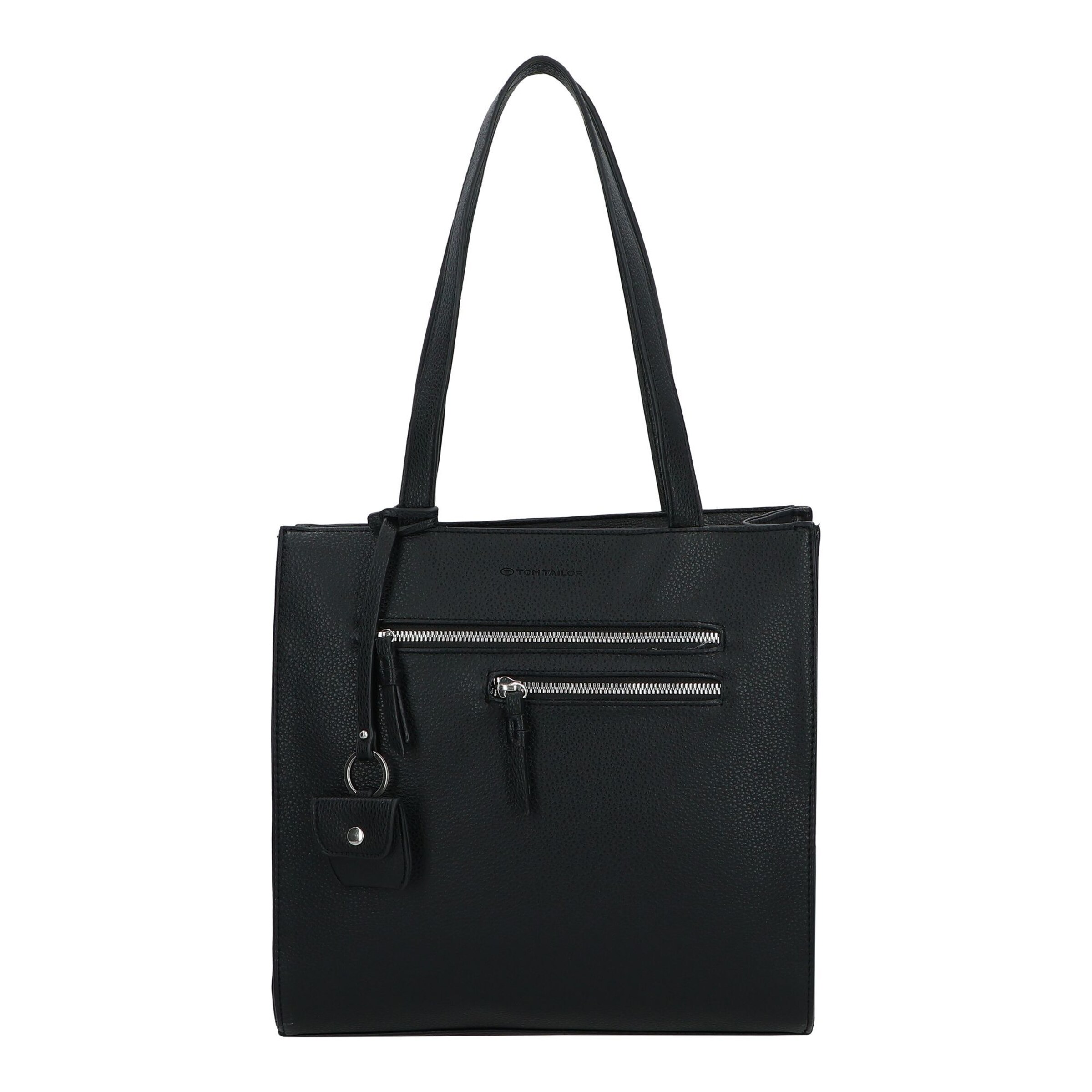 TOM TAILOR Shopper in Schwarz: Vorderseite