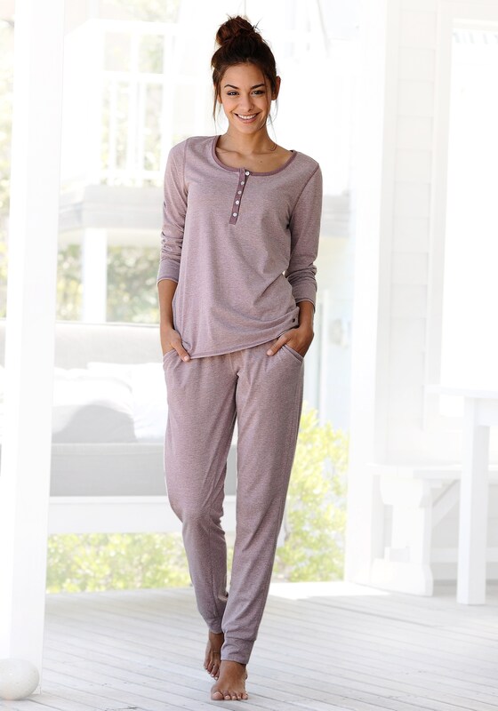 ARIZONA Pajama in Dusky Pink