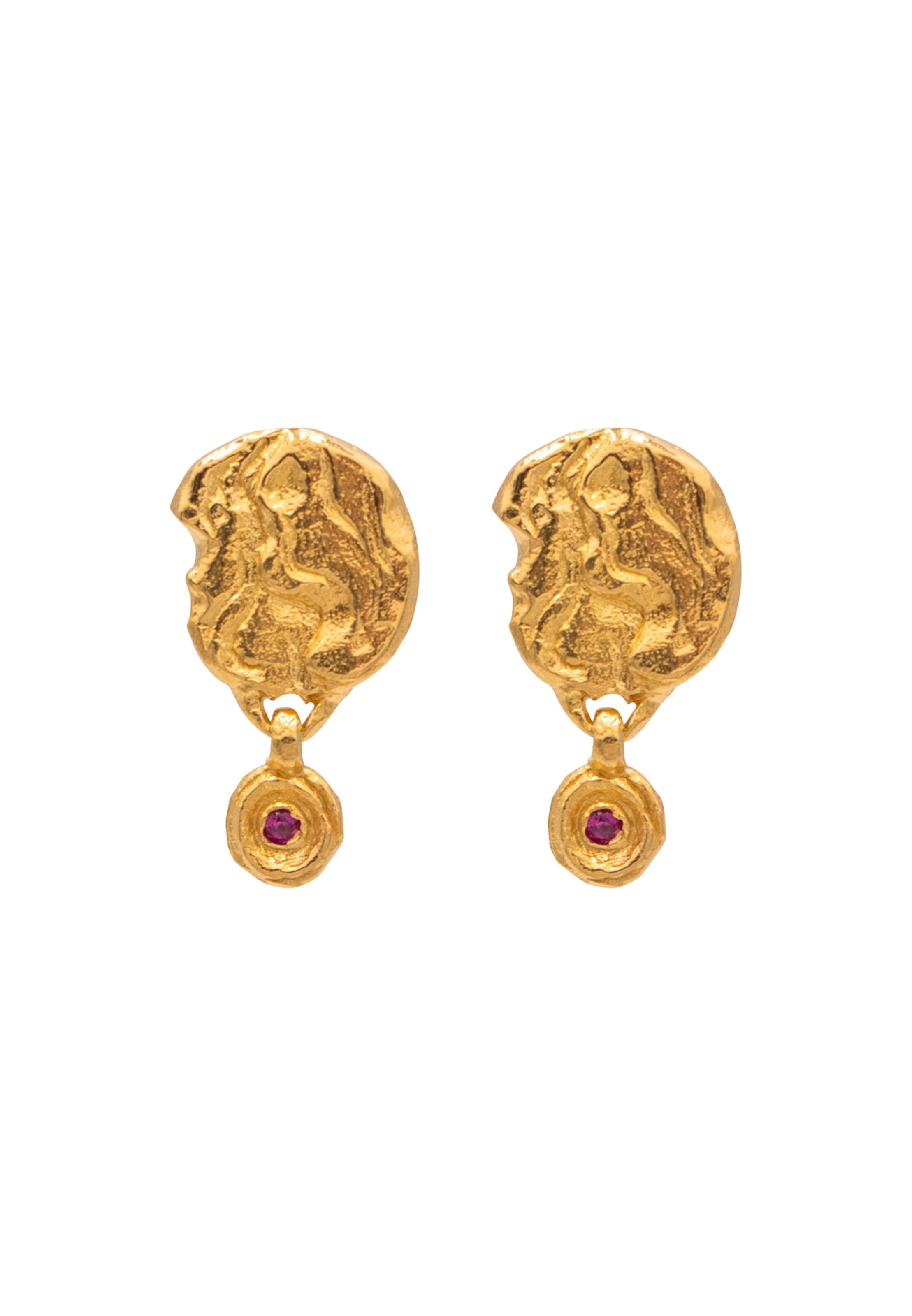 Haze&Glory Oorbellen in Goud: voorkant