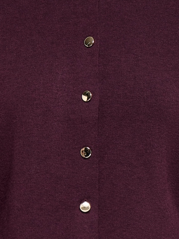 JDY Knit Cardigan 'JDYPRIME' in Red